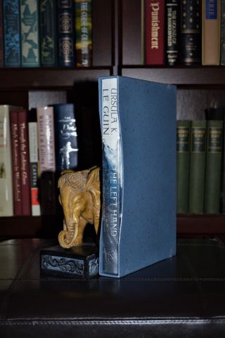 Left Hand Of Darkness Ursula K.  Le Guin Folio Society Illust Slipcase