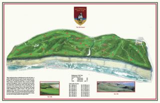 Ballybunion Golf Club 1893 - Carter & Son/simpson - Vintage Golf Course Map