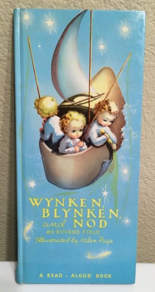 Wynken,  Blynken,  And Nod Book 1964 By Helen Page & Eugene Field