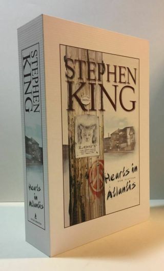 Custom Slipcase Stephen King - Hearts In Atlantis - 1st / 1st