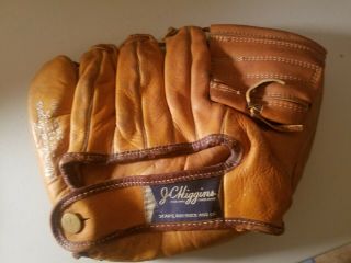 Vintage/old.  Bob Feller.  Jc Higgins Baseball Glove/mitt.  Antique.