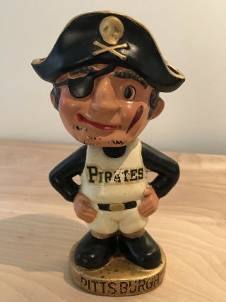Vintage 1960s Pittsburgh Pirates Mascot Bobblehead