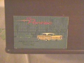 Pontiac - (1957) - Color Pamphlet