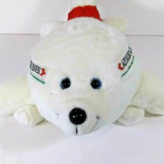 Austrian Airlines Airplane White Seal Face Stuffed Plush Toy 12 "