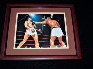 1964 Cassius Clay Vs Sonny Liston Photo - Autographed By Muhammad Ali