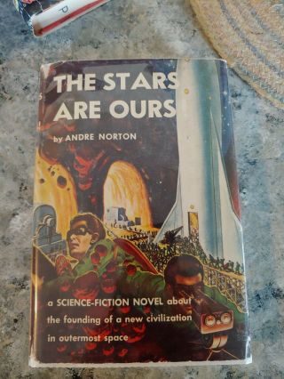 The Stars Are Ours (andre Norton/1st Edition /artist Virgil Finlay)
