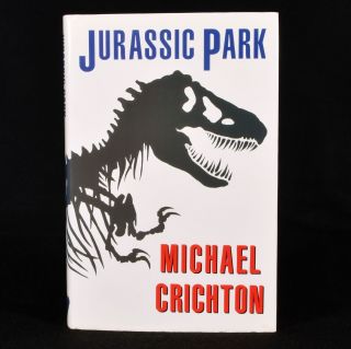 1991 Jurassic Park Michael Crichton First Uk Edition