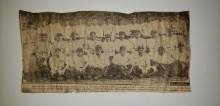 Yankees 1923 Team Picture Babe Ruth Lou Gehrig Herb Pennock Carl Mays Wally Pipp