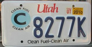 Utah Fuel - Air License Plate Environmental
