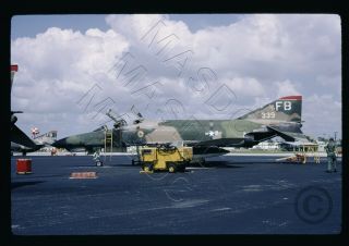 35mm Kodachrome Aircraft Slide - F - 4e Phantom 66 - 0339 " Fb " 45tfs Macdill - 1970