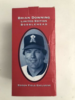 Brian Downing Bobble Head 2002 Anaheim Angels Limited Edition Aug 31,  2002
