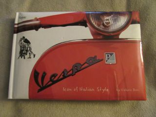 History Of Vespa Motorscooter Book Hardcover V.  Boni 100 