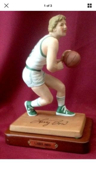 Boston Celtics Larry Bird Sports Impressions Limited Edition Ceramic Figurine