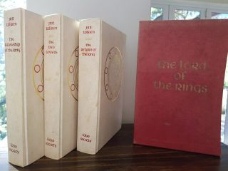 The Lord Of The Rings Box Set - Folio Society Edition