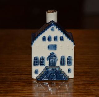 Royal Delft Blue Holland Rynbende Klm Miniature House - No 4