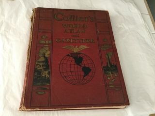 Collier’s World Atlas And Gazetter 1936