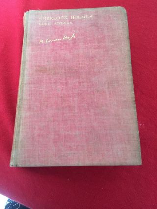Sherlock Holmes.  The Complete Long Stories 1st Edition.  Hardback.  1929 Vg Con