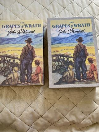 1940 The Grapes Of Wrath,  John Steinbeck,  First Edition W/facsimile Dust Jacket