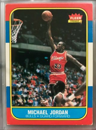 1986 - 87 Fleer Basketball Complete Set 1 - 132 With Jordan Rc - No Stickers