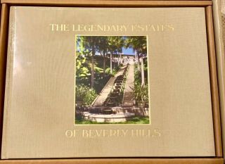 Legendary Estates Of Beverly Hills Giant Coffee Table Book Jeffrey Hyland