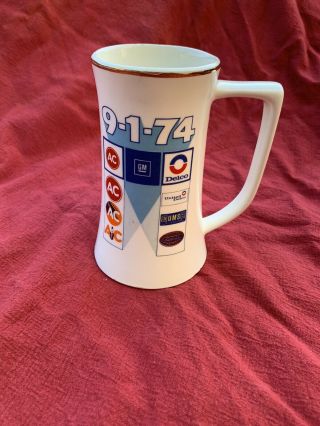 General Motors Coffee Mug Gm 9 - 1 - 1974 Delco United Service Ac Coffee