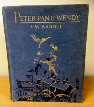 1931 Peter Pan & Wendy - J.  M.  Barrie - Illustrated By Gwynedd Hudson