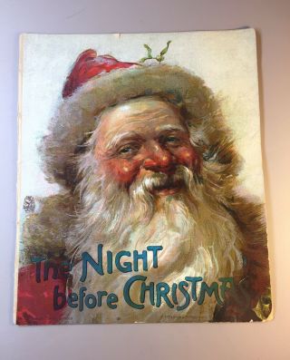 The Night Before Christmas Ernest Nister E.  P.  Dutton & Co No.  139 -