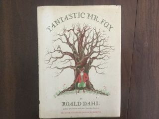 Fantastic Mr.  Fox By Roald Dahl First Lib.  Edition 1970 Hardcover