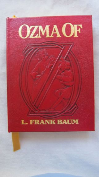 Old Book Ozma Of Oz By Frank Baum Easton Press Leather 1989 Vgc