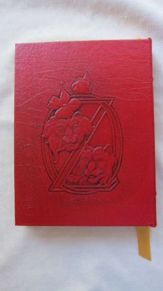 Old Book Ozma of Oz by Frank Baum Easton Press Leather 1989 VGC 2