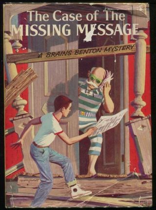 Case Of The Missing Message - Charles S.  Verral - 1st Printing - Hc/dj - Vg,  /g,