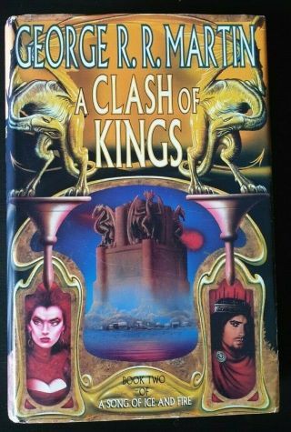 A Clash Of Kings - Signed - George R.  R.  Martin - 1998 Near Fine