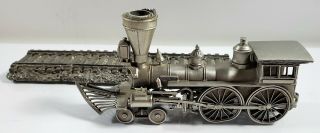 Danbury Pewter Steam Engine Locomotive Circa 1855 Scale 1:90 the GENERAL 2
