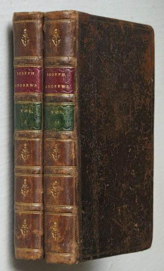 Henry Fielding - History Of The Adventures Of Joseph Andrews • 2 Vols.  1749