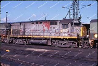 Orig Slide British Columbia Rail C - 425 805 Still In E - L Gray Kodac