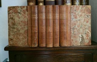 1825 P.  Ovidii Nasonis Opera E Textu Burmanni Complete In 5 Volumes