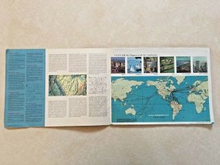 Pan American Jet Clipper Route Maps Booklet 1965 - Rand McNally World Maps 3