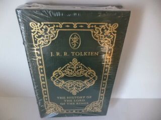 Easton Press J.  R.  R.  Tolkien The History Of The Lord Of The Rings -