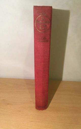 The Fellowship Of The Ring Tolkien 1956 First Edition 1st /5th Lord Of The Rings