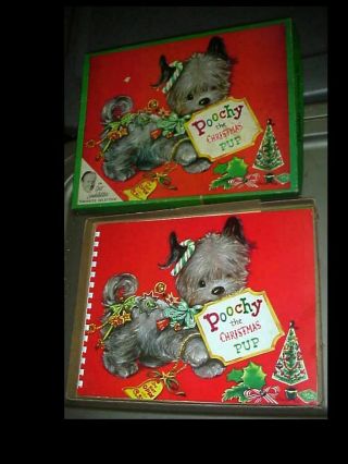 Poochy And The Christmas Pup Pop Up Book Beth Vardon Charlot Art Linkletter Box