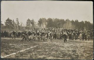 1911 Lyceum Vs.  Columbia Football Action Postcard Postally