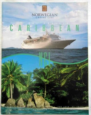 Norwegian Cruise Line 1998 Caribbean - Norway - Dream - Wind - Sea - Star