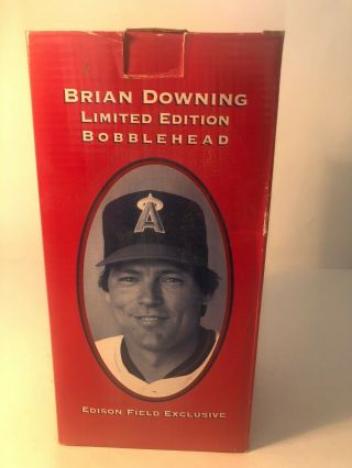 Brian Downing Bobble Head - 2002 Anaheim Angels Limited Edition Aug.  31,  2002