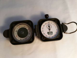 Vintage Jeep Rally Timer Set Grand Cherokee Stopwatch And Compass 2005