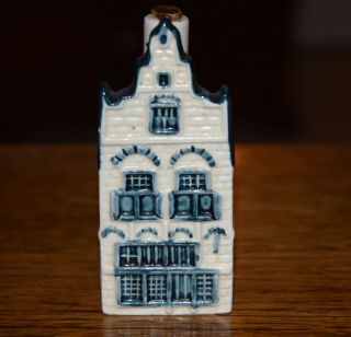 Blue Delft Holland Rynbende Klm Miniature House - No 20