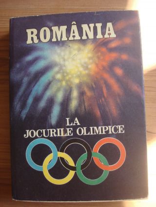 Nadia Comaneci in Romania at The Olympic Games book 1986 2