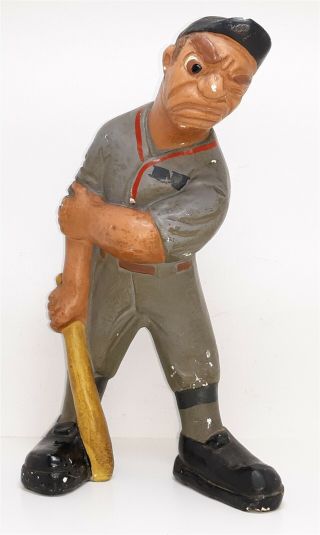 Vintage 1941 L.  Rittgers Baseball Chalkware Figure 4