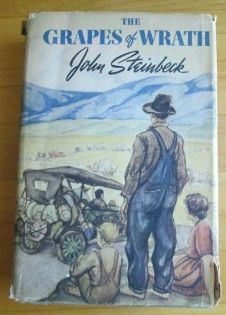 The Grapes Of Wrath By John Steinbeck — First Edition,  Second Printing