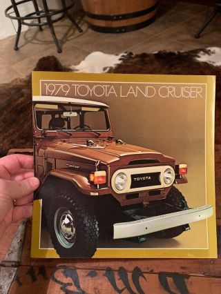 1979 Toyota Land Cruiser Brochure
