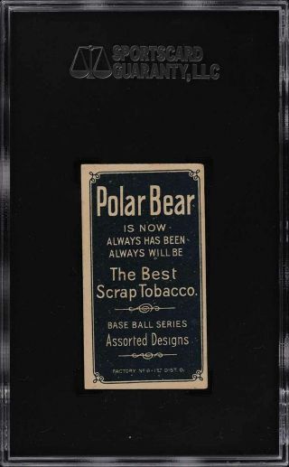 1909 - 11 T206 Christy Mathewson DARK CAP,  POLAR BEAR SGC 5 EX (PWCC) 2